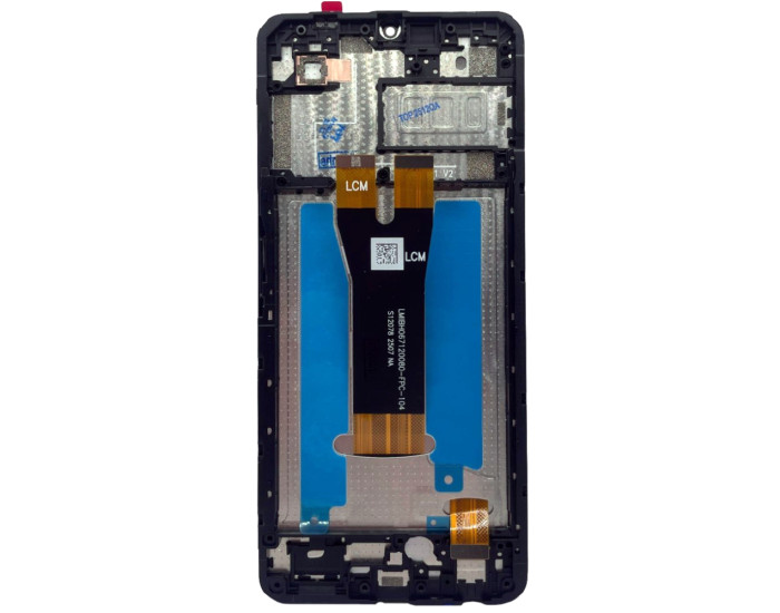 Дисплей с сенсорным экраном (модуль) ZTE Blade A36 /A56, черный с рамкой, оригинал