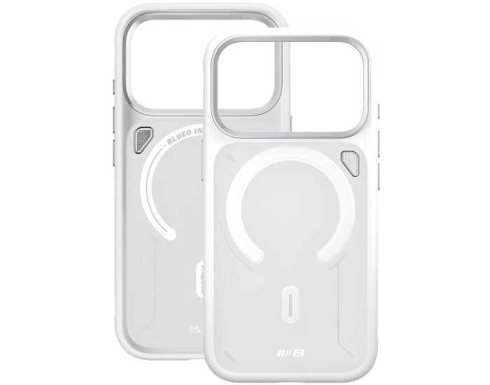 Чехол-силикон Blueo Frosted Heat with MagSafe iPhone 17 Pro Max, белый
