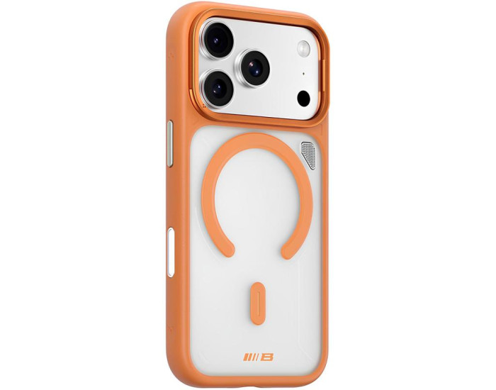 Чехол-силикон Blueo Frosted Heat with MagSafe iPhone 17 Pro Max, оранжевый