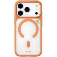 Чехол-силикон Blueo Frosted Heat with MagSafe iPhone 17 Pro Max, оранжевый