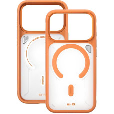Чехол-силикон Blueo Frosted Heat with MagSafe iPhone 17 Pro Max, оранжевый