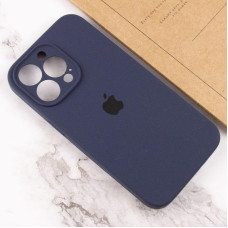 Чехол-силикон оригинал Full Camera Soft Matte iPhone 14 Pro, Midnight blue
