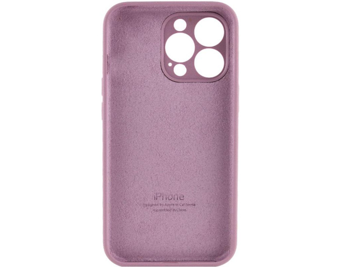Чехол-силикон оригинал Full Camera Soft Matte iPhone 14 Pro, Lilac pride