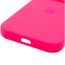 Чехол-силикон оригинал Full Camera Soft Matte iPhone 14 Pro (Розовый / Barbie pink)