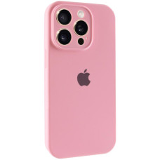 Чехол-силикон оригинал Full Camera Soft Matte iPhone 14 Pro Light Pink