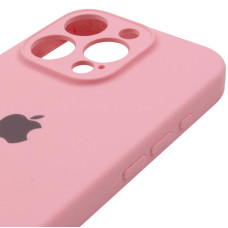 Чехол-силикон оригинал Full Camera Soft Matte iPhone 14 Pro Light Pink