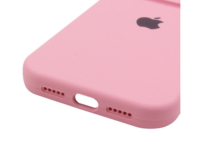 Чехол-силикон оригинал Full Camera Soft Matte iPhone 14 Pro Light Pink
