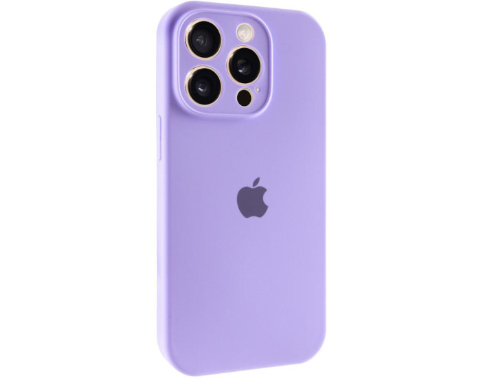 Чехол-силикон оригинал Full Camera Soft Matte iPhone 14 Pro, сливовый
