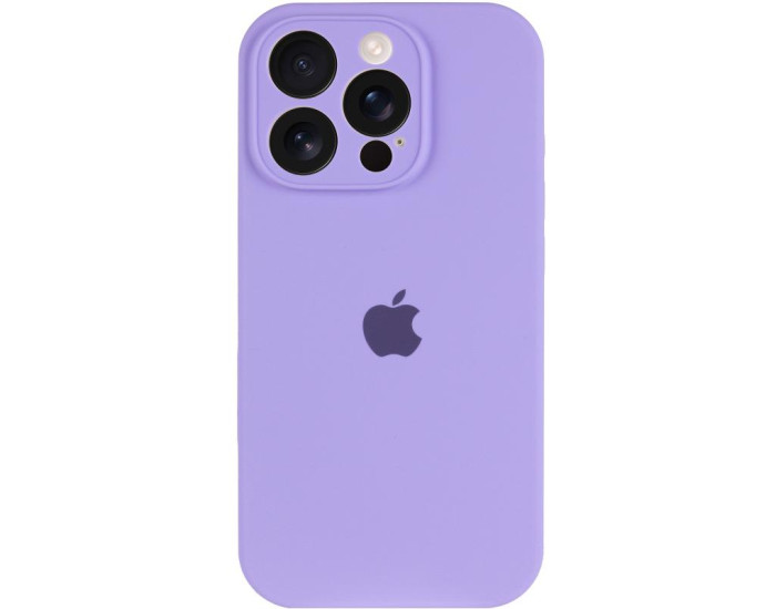 Чехол-силикон оригинал Full Camera Soft Matte iPhone 14 Pro, сливовый