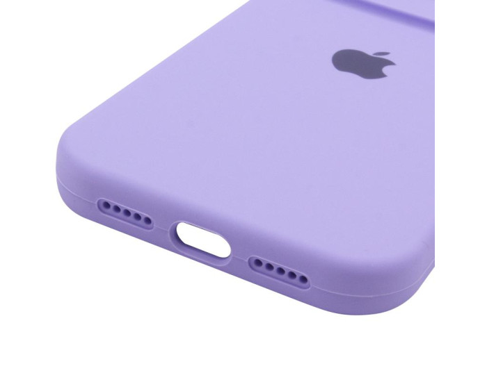 Чехол-силикон оригинал Full Camera Soft Matte iPhone 14 Pro, сливовый