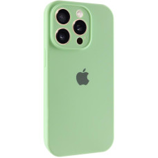 Чехол-силикон оригинал Full Camera Soft Matte iPhone 14 Pro, Pistachio