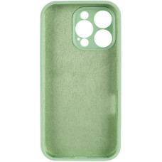 Чехол-силикон оригинал Full Camera Soft Matte iPhone 14 Pro, Pistachio