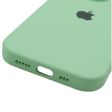 Чехол-силикон оригинал Full Camera Soft Matte iPhone 14 Pro, Pistachio