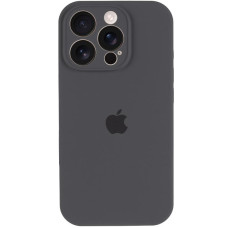 Чехол-силикон оригинал Full Camera Soft Matte iPhone 14 Pro, темно-серый