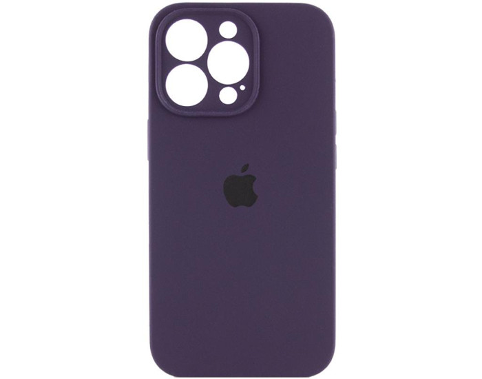 Чехол-силикон оригинал Full Camera Soft Matte iPhone 14 Pro, Elderberry 