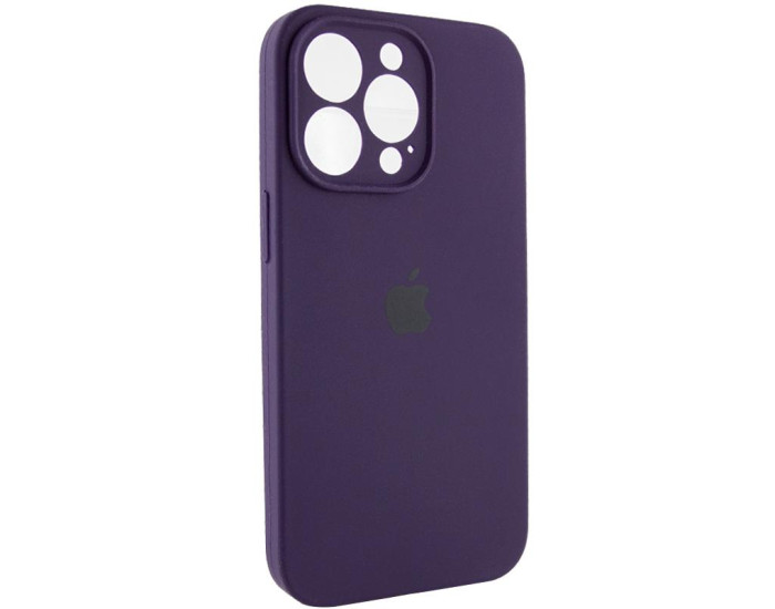 Чехол-силикон оригинал Full Camera Soft Matte iPhone 14 Pro, Elderberry 