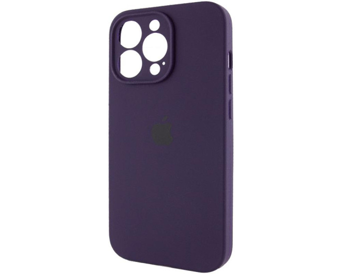 Чехол-силикон оригинал Full Camera Soft Matte iPhone 14 Pro, Elderberry 