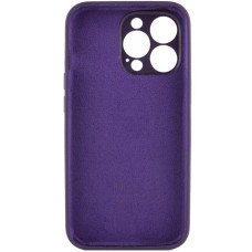 Чехол-силикон оригинал Full Camera Soft Matte iPhone 14 Pro, Elderberry 