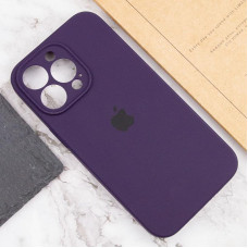 Чехол-силикон оригинал Full Camera Soft Matte iPhone 14 Pro, Elderberry 