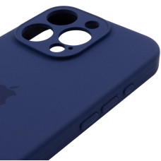 Чехол-силикон оригинал Full Camera Soft Matte iPhone 13 Pro, Deep navy