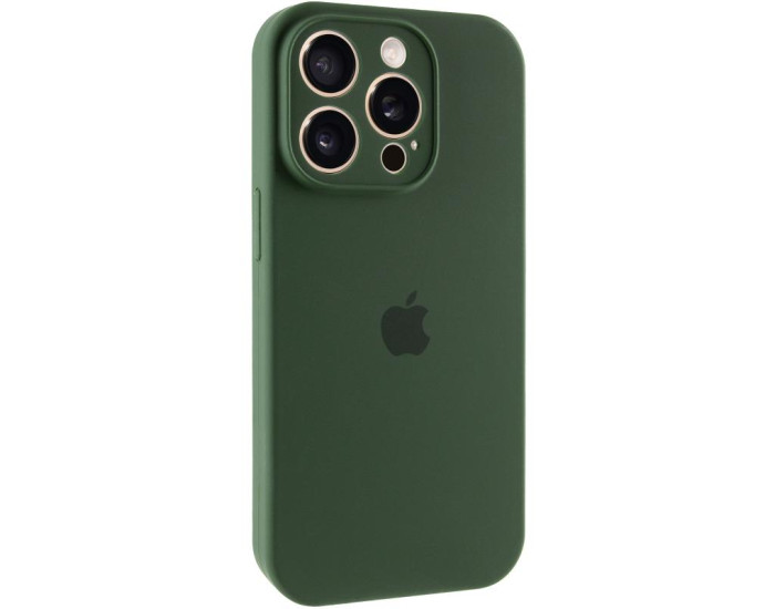 Чехол-силикон оригинал Full Camera Soft Matte iPhone 13 Pro, Cyprus green