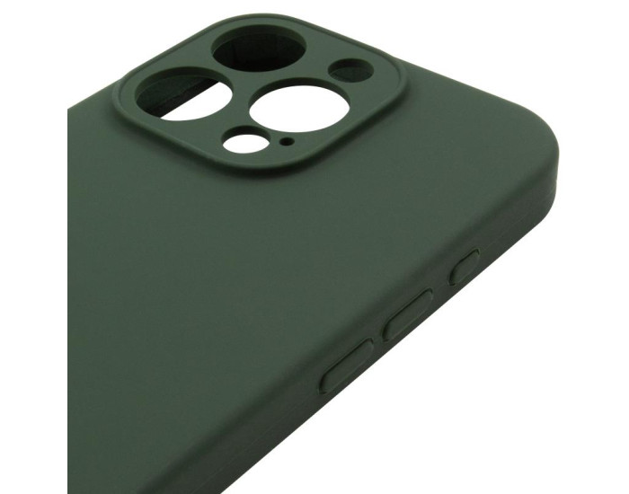Чехол-силикон оригинал Full Camera Soft Matte iPhone 13 Pro, Cyprus green