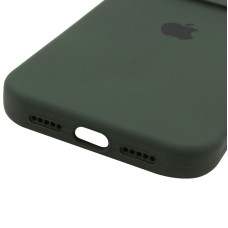 Чехол-силикон оригинал Full Camera Soft Matte iPhone 13 Pro, Cyprus green
