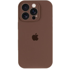 Чехол-силикон оригинал Full Camera Soft Matte iPhone 14 Pro, коричневый