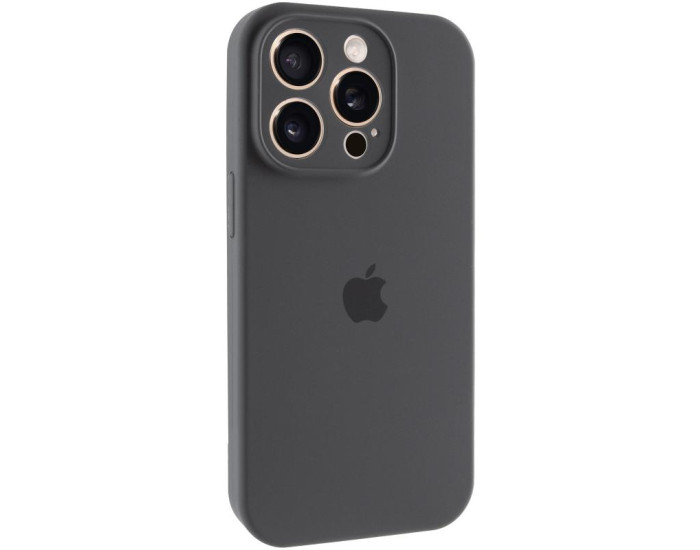Чехол-силикон оригинал Full Camera Soft Matte iPhone 13 Pro, Dark gray
