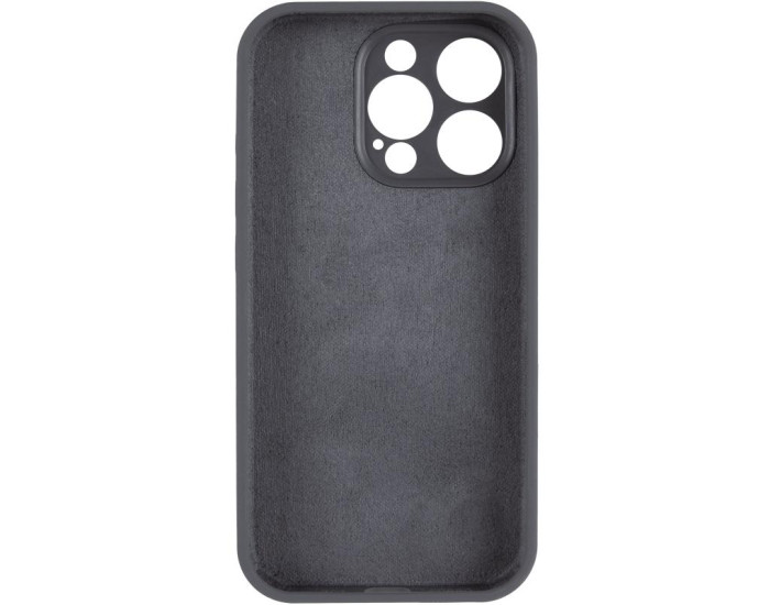 Чехол-силикон оригинал Full Camera Soft Matte iPhone 13 Pro, Dark gray