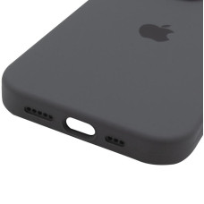 Чехол-силикон оригинал Full Camera Soft Matte iPhone 13 Pro, Dark gray