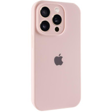 Чехол-силикон оригинал Full Camera Soft Matte iPhone 13 Pro, Chalk pink
