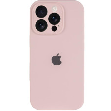 Чехол-силикон оригинал Full Camera Soft Matte iPhone 13 Pro, Chalk pink