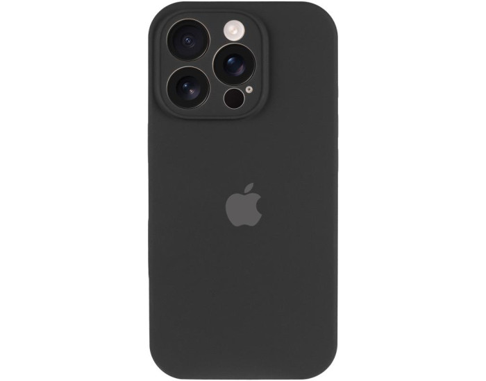 Чехол-силикон оригинал Full Camera Soft Matte iPhone 13 Pro, черный