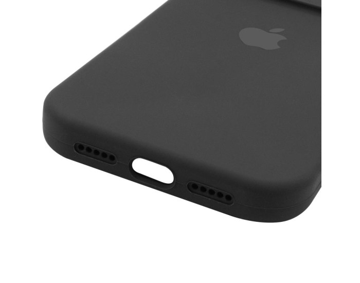 Чехол-силикон оригинал Full Camera Soft Matte iPhone 13 Pro, черный