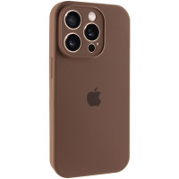 Чохол-силікон оригінал Full Camera Soft Matte iPhone 15 Pro, Коричневий
