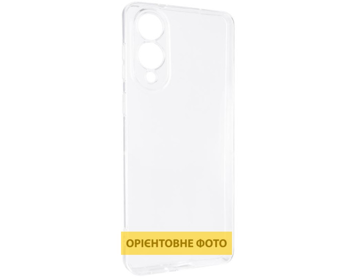 Чехол-силикон Epic Transparent 1,5mm Full Camera Samsung S25 Edge, прозрачный