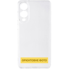 Чехол-силикон Epic Transparent 1,5mm Full Camera Samsung S25 Edge, прозрачный