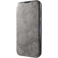 Чехол-книга Кожаный Belora Xiaomi Redmi Note 14 4G (EU) Gray