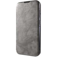 Чохол-книга шкіряний Belora Xiaomi Redmi Note 14 4G (EU) Gray