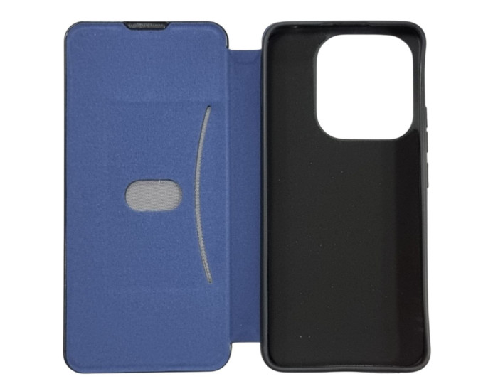 Чохол-книга шкіряний Belora Xiaomi Redmi Note 14 4G (EU) Midnight Blue