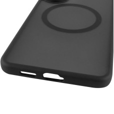 Чохол-силікон Ummi Colorful with MagSafe Samsung S25 Edge, чорний