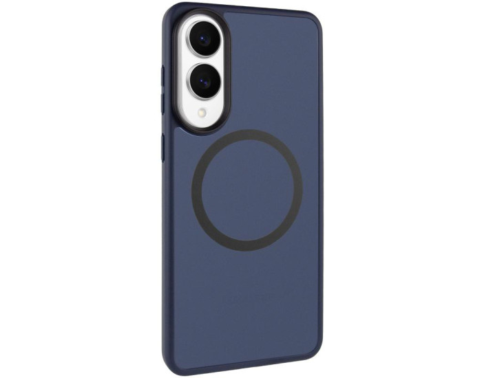 Чохол-силікон Ummi Colorful with MagSafe Samsung S25 Edge, Темно-синій