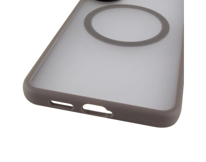 Чохол-силікон Ummi Colorful with MagSafe Samsung S25 Edge, Сірий