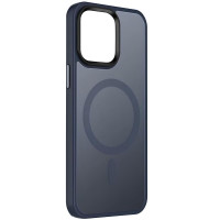 Чехол-силикон Ummi Colorful with MagSafe iPhone 15, темно-синий