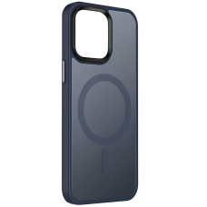 Чехол-силикон Ummi Colorful with MagSafe iPhone 15, темно-синий