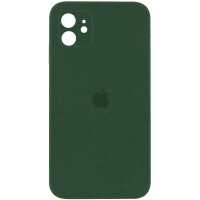Чехол-силикон оригинал Square Cover Soft Matte Full Camera iPhone 11 (Зеленый / Cyprus Green)