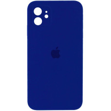 Чехол-силикон оригинал Square Cover Soft Matte Full Camera iPhone 11, Deep Navy