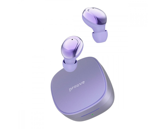 Беспроводные Hаушники Bluetooth Proove Charm TWS, фиолетовые