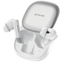 Беспроводные Hаушники Bluetooth Proove NoLimit TWS with Hybrid ANC (APP)  (белый/серебристый)